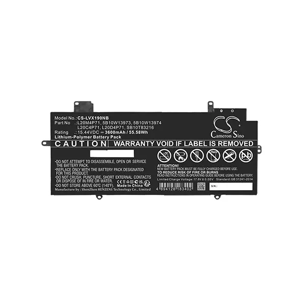 Cameron Sino Cs Lvx190Nb 3600Mah Replacement Battery For Lenovo Laptop