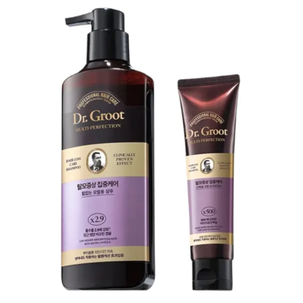 Dr. Groot - Hair Loss Care Shampoo & Treatment Set - 400ml + 100ml