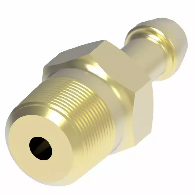 Weatherhead By Danfoss 057 B Series Field Attachable Hose Fittings Male Pipe Rigid 1/8 In Nptf 5