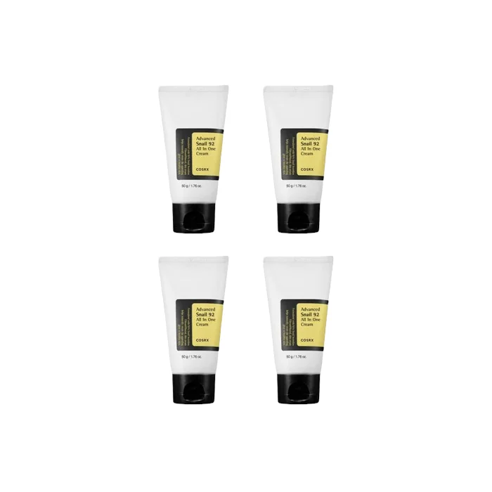 COSRX - Advanced Snail 92 All In One Cream Tube - 50g (4ea) Set