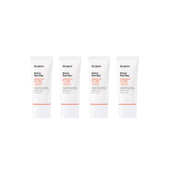 Dr. Jart+ - Every Sun Day Waterproof Sun Milk SPF50+ PA++++ 30ml (4ea) Set