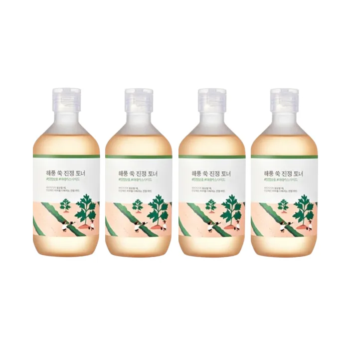 Round Lab - Mugwort Calming Toner - 300ml (4ea) Set