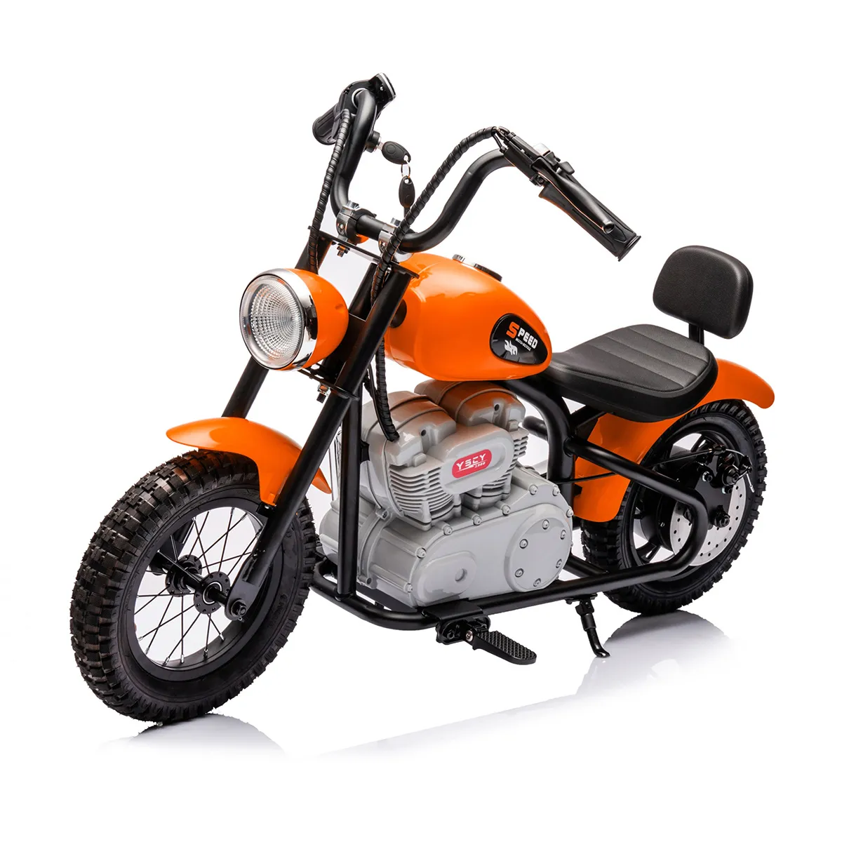 36V E-Chopper Ride-On - Red