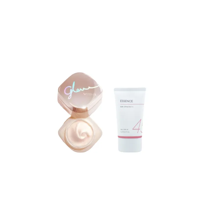 MISSHA - All Around Safe Block Essence Sun SPF45 PA+++ - 50ml X MISSHA - Glow Skin Balm - 50ml
