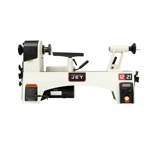 JET JWL-1221VS 115V Variable Speed 12-1/2 in. x 20-1/2 in. Corded Woodworking Lathe - JT9-719200