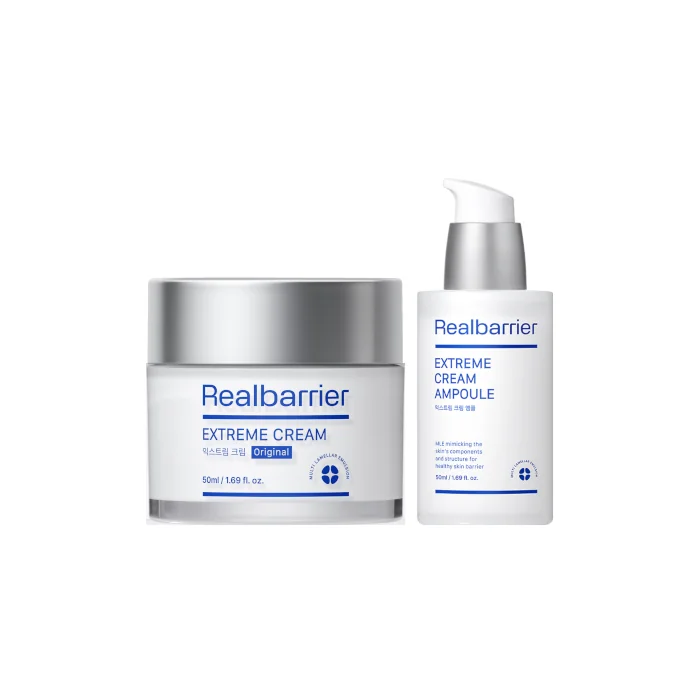Real Barrier - Extreme Cream + Ampoule Set
