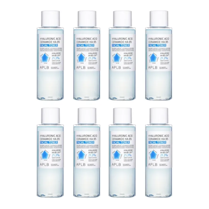APLB - Hyaluronic Acid Ceramide HA B5 Facial Toner - 160ml (8ea) Set