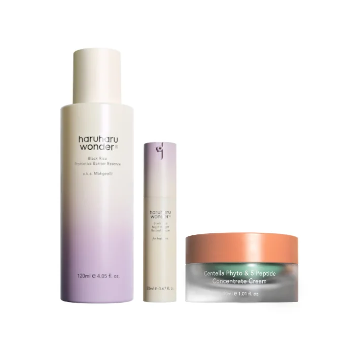 haruharu wonder - Skin Minimalists Black Rice Night Routine Set