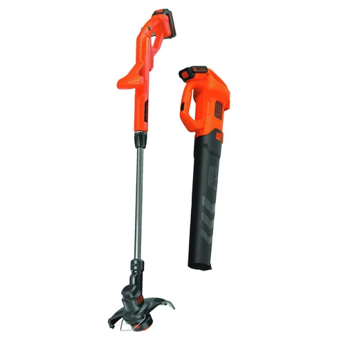 Black & Decker 20V MAX Lithium-Ion Cordless Leaf Blower and String Trimmer/Edger Combo Kit (2 Ah) - BCK279D2