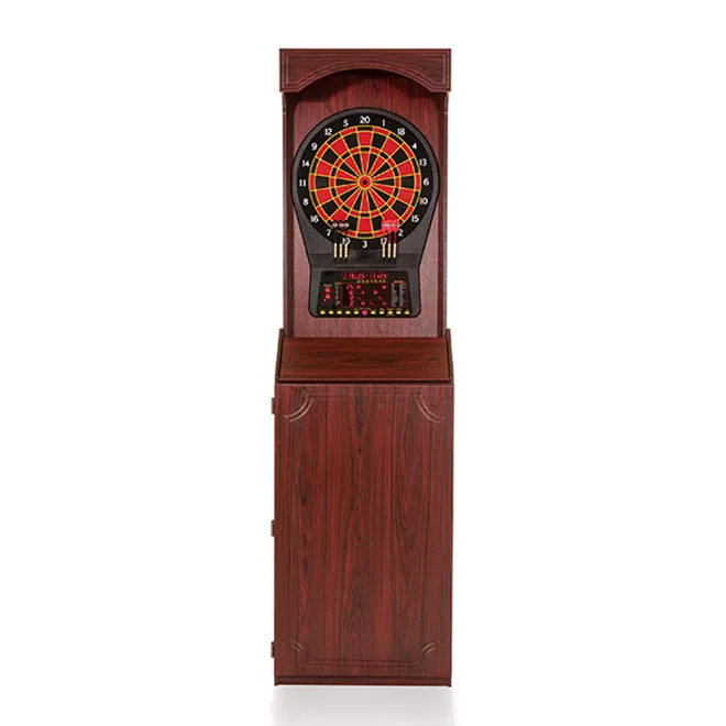 Electronic Arcade Dartboard Cabinet with Cricket Pro