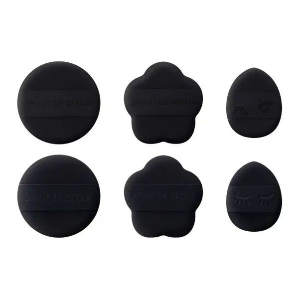 JAVIN DE SEOUL - Select For My Cushion Pocket Puff Set - 6pcs