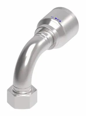 Danfoss 4s Series Crimp Hose Fittings Female Ors Swivel 90 Elbow 1 11/16 In Ors 20