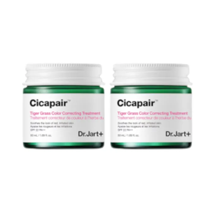 Dr. Jart+ - Cicapair Tiger Grass Color Correcting Treatment SPF22 PA++ (renewal version) - 50ml - (2ea) Set