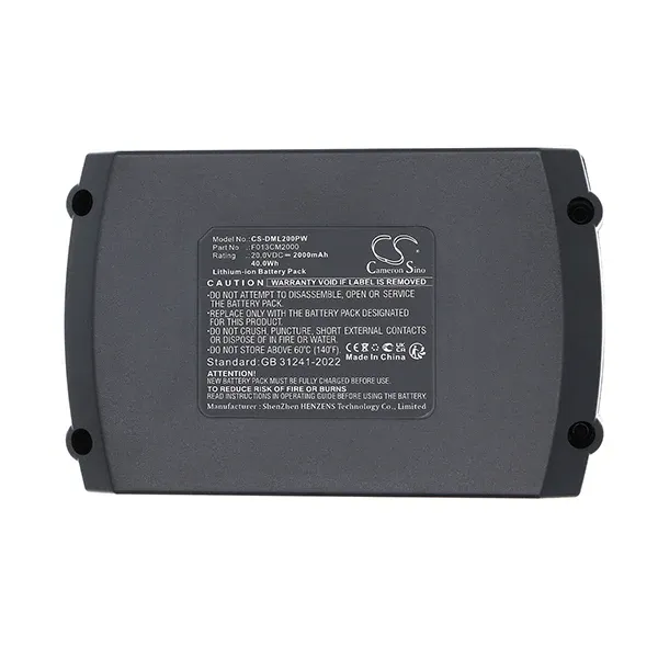 Cameron Sino Cs Dml200Pw 2000Mah Battery For Dremel Power Tools