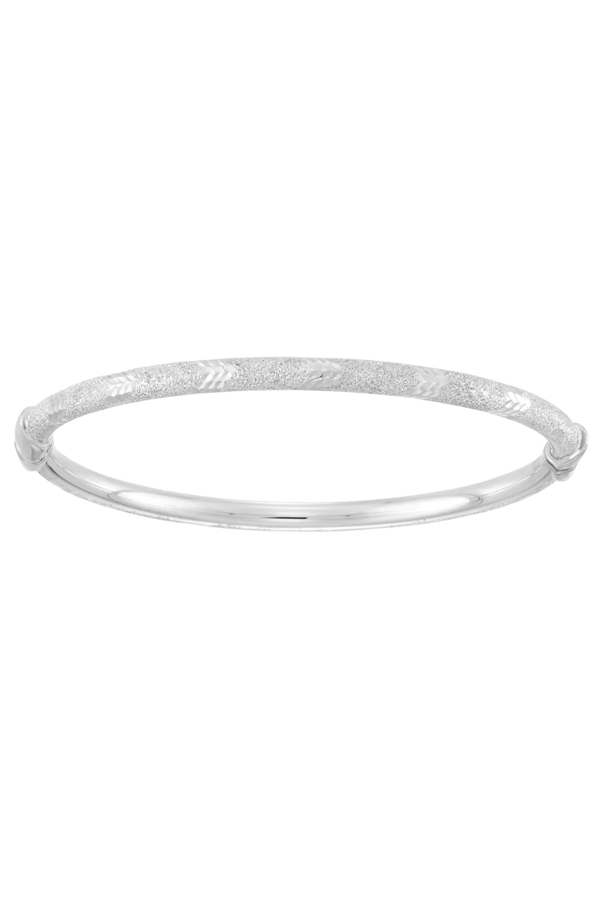 Candy Cane Bangle Bracelet - Large