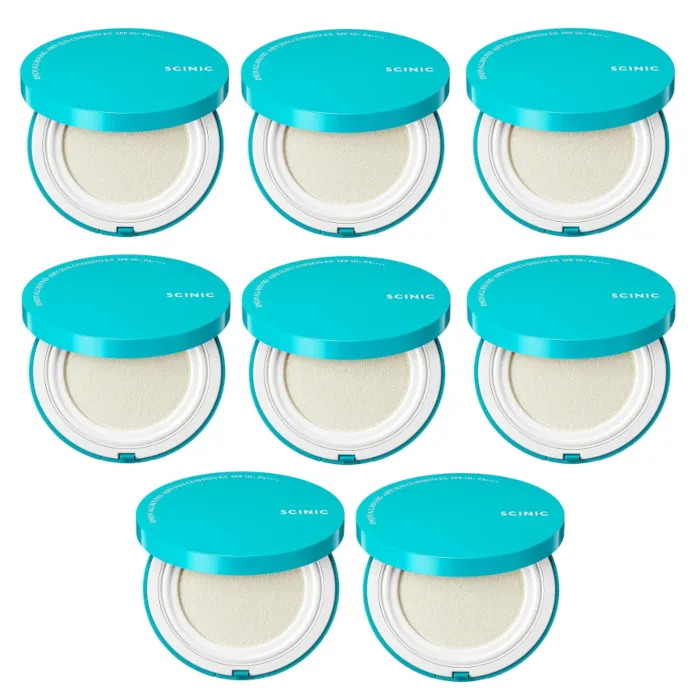 SCINIC Enjoy All Round Airy Sun Cushion EX SPF50+ PA++++ - 25g (8ea) Set