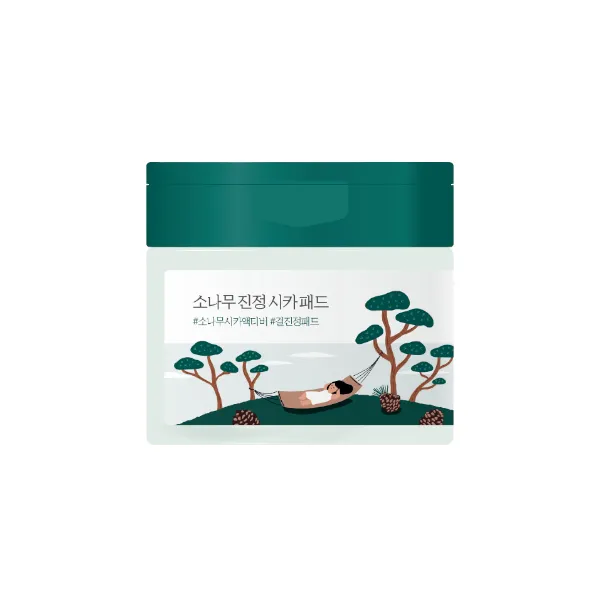 Round Lab - Pine Calming Cica Pad - 195ml (50pcs)