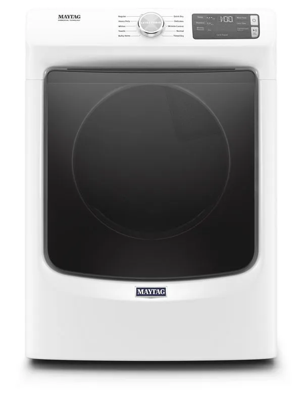 Maytag Front Load Electric Dryer W/ Extra Power And Quick Dry Cycle, 7.3 Cu. Ft. In White