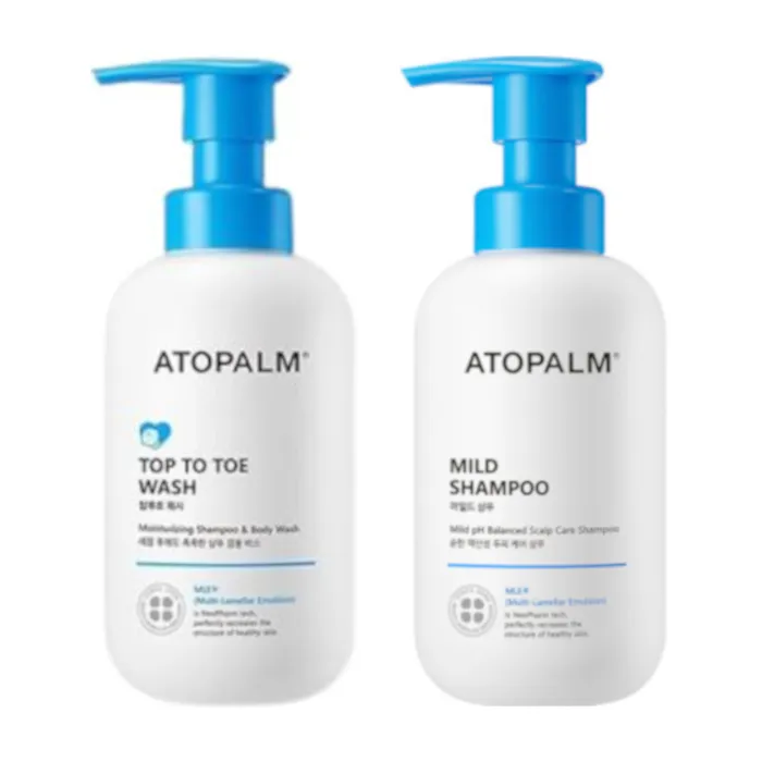 Atopalm - Mild Shampoo - 300ml + Top to Toe Wash - 300ml