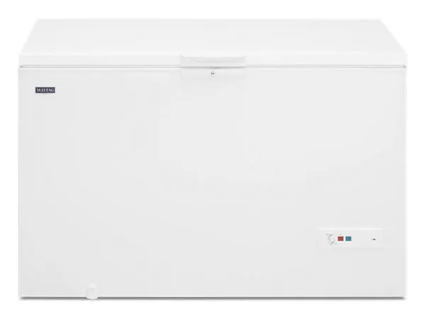 Maytag Garage Ready In Freezer Mode Chest Freezer W/ Baskets, 16 Cu. Ft. In White