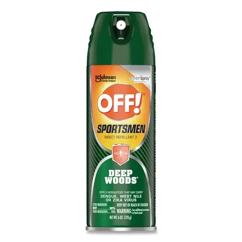 OFF! Deep Woods Sportsmen 6-Ounce Insect Repellant Aerosol Spray (12/Carton) - 334684