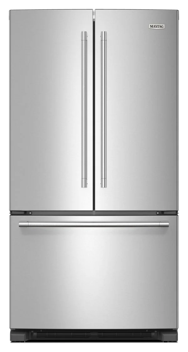 Maytag 36 In. Wide French Door Refrigerator W/ Max Cool Setting, 25 Cu. Ft. In Fingerprint Resistant Stainless Steel