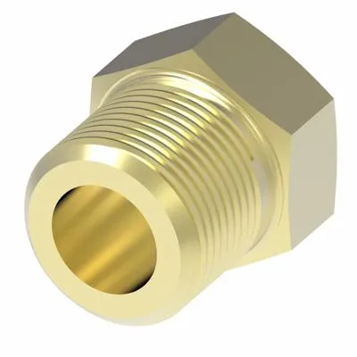 Weatherhead By Danfoss Pipe Products Hex Head Plug Brass