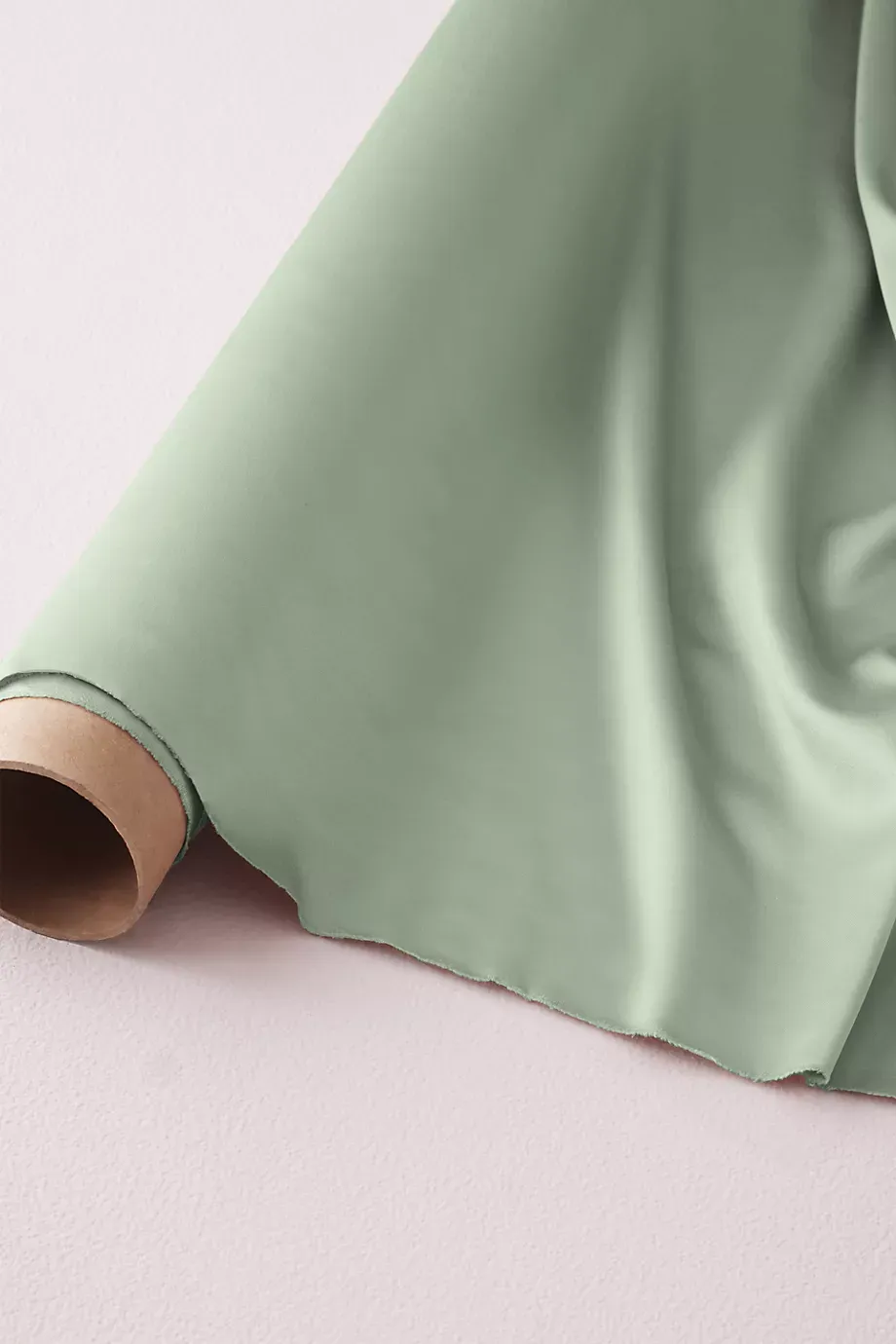 Db Essentials Stretch Charmeuse Fabric By The Yard in Dusty Sage Size: 2YD David's Bridal