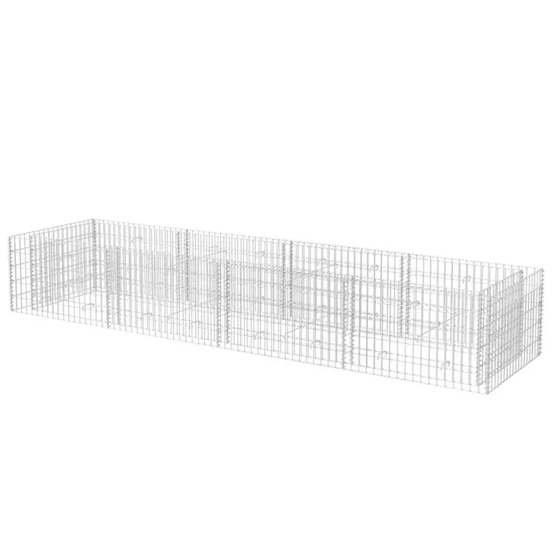 Gabion Planter Steel 360 x 90 x 50 Cm