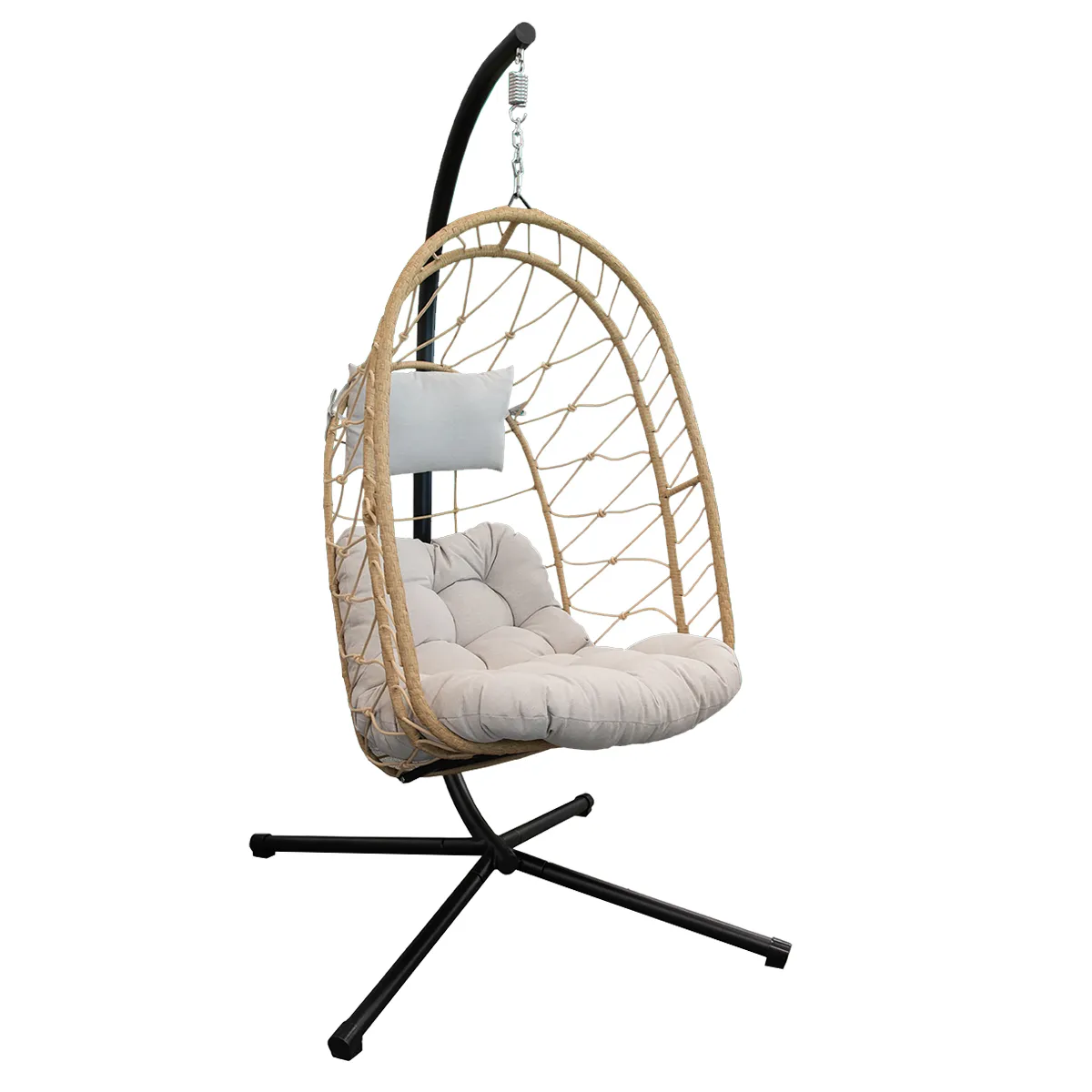 Hanging Nest Chair with Stand