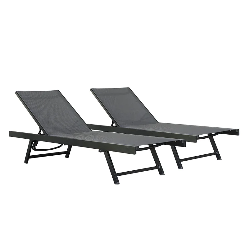 2-Piece Urban Sun Loungers - Cocoa