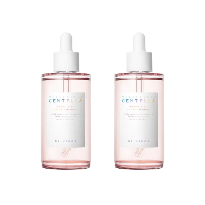 SKIN1004 - Madagascar Centella Poremizing Fresh Ampoule - 100ml (2ea) Set