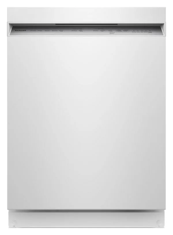 KitchenAid Third Level Utensil Rack Dishwasher w/ 30+ Total Wash Jets, 47 Dba in White KDFS224SWH