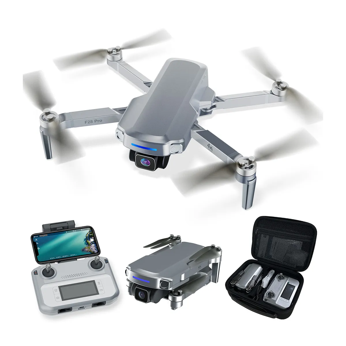 Pro Foldable Drone with 4K FHD Camera