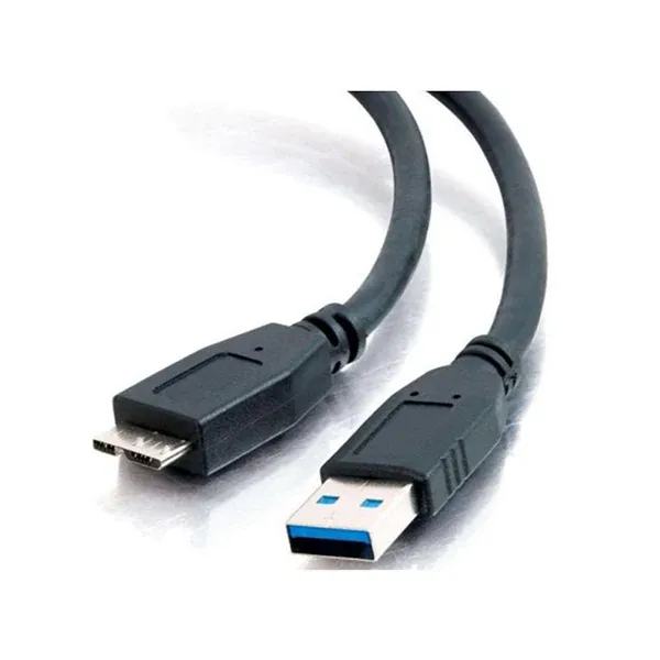 USB 3.0 Cable 2m - Type A Male to Micro B Black Colour