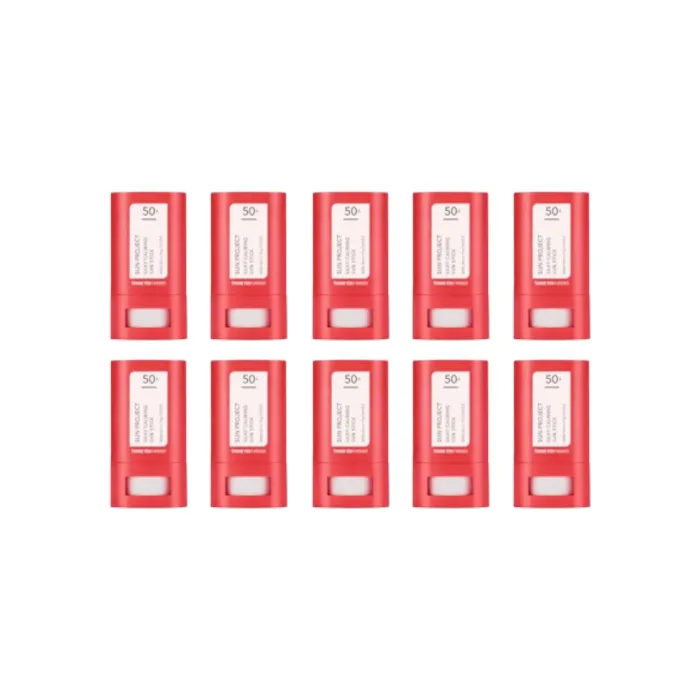 THANK YOU FARMER - SUN PROJECT Silky Calming Sun Stick SPF50+ PA++++ - 14g (10ea) Set