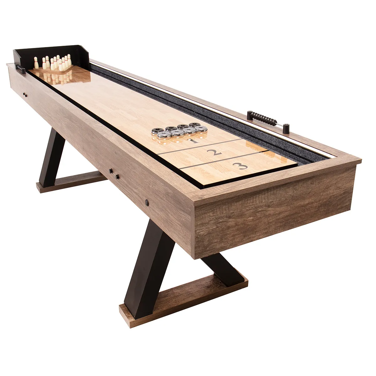 9' LED Light Up Shuffleboard