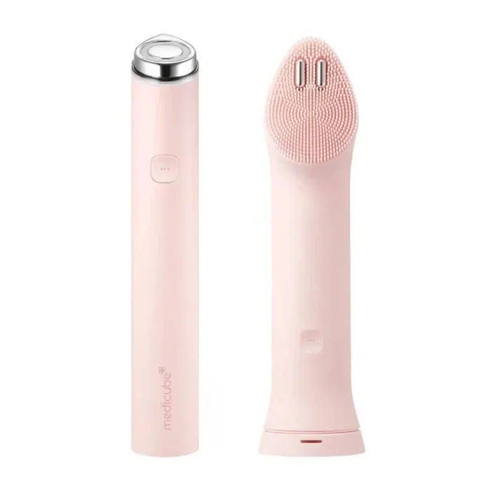 medicube - Age Booster Pro Mini Plus + Cleansing Head Set - Pink