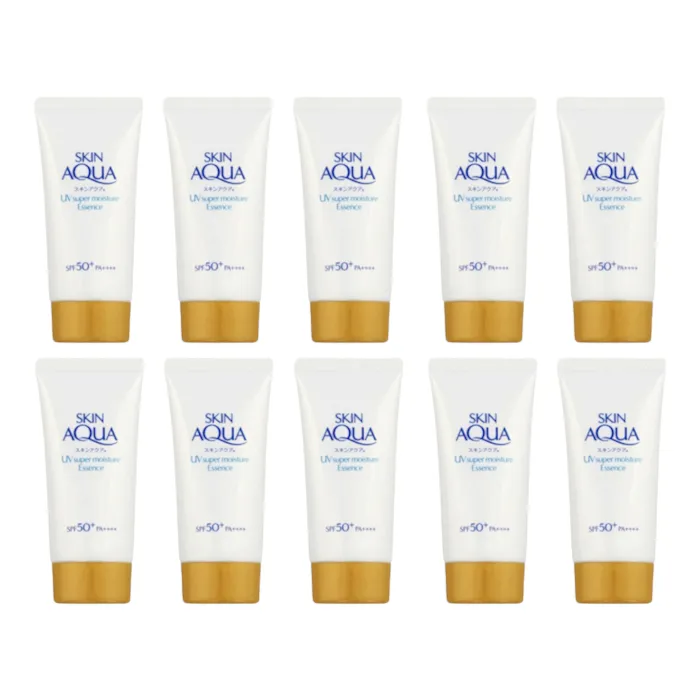 Rohto Mentholatum Skin Aqua Super Moisture Essence Sunscreen (10ea) Set