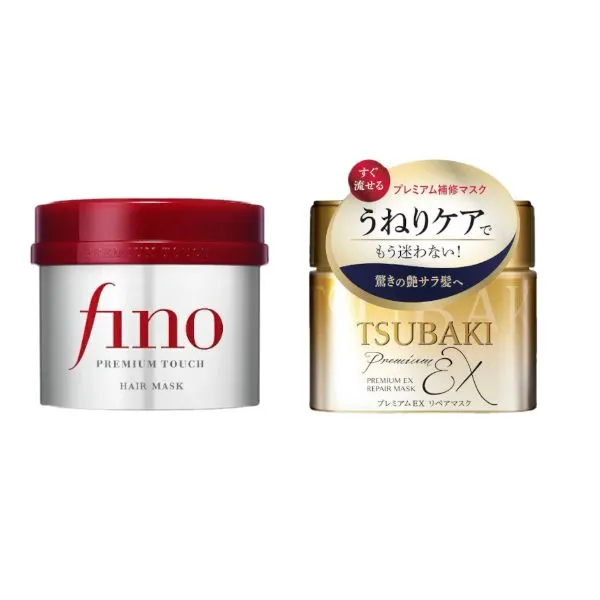 Shiseido - Fino Premium Touch Hair Mask - 230g + Shiseido - Tsubaki Premium Repair Hair Mask - 180g