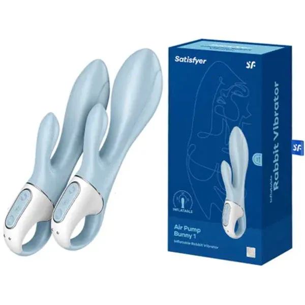 Satisfyer Air Pump Bunny 1 Usb Rechargeable Inflatable Vibrator