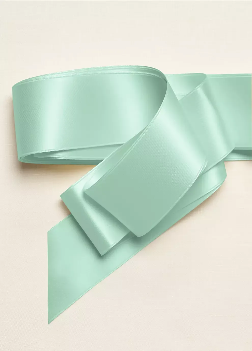 Satin 2 Inch Ribbon in Mint David's Bridal