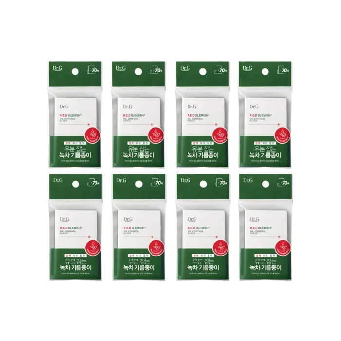 Dr. G - R. E.D Blemish Oil Control Paper - 70 Sheets (8ea) Set