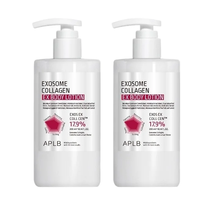 APLB - Exosome Collagen EX Body Lotion - 300ml DUO Set