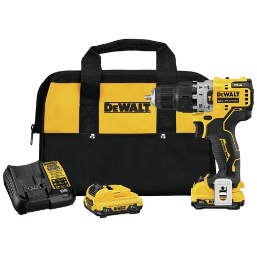 Dewalt XTREME 12V MAX Brushless Lithium-Ion 3/8 in. Cordless Hammer Drill Kit (2 Ah) - DCD706F2