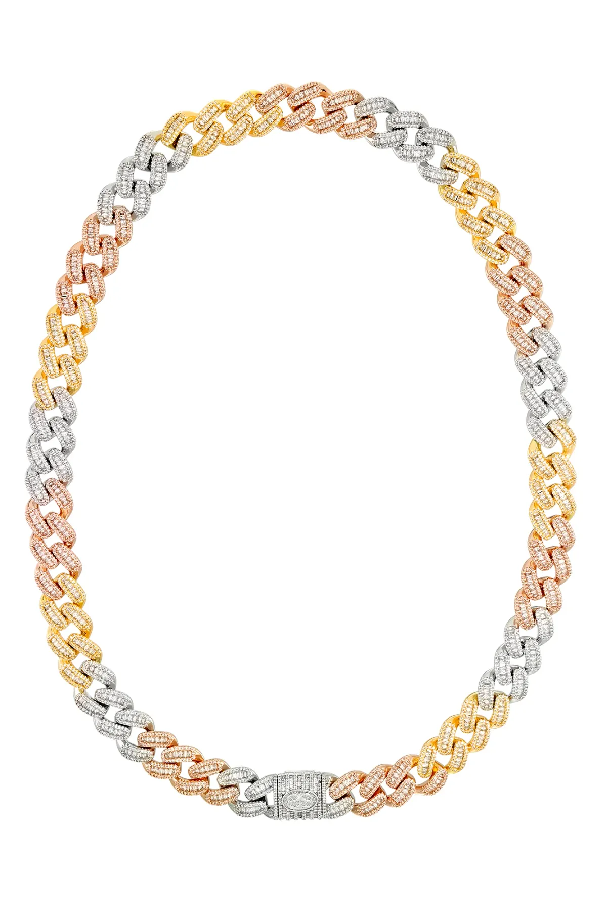 The Miami Ice Tri Color Necklace