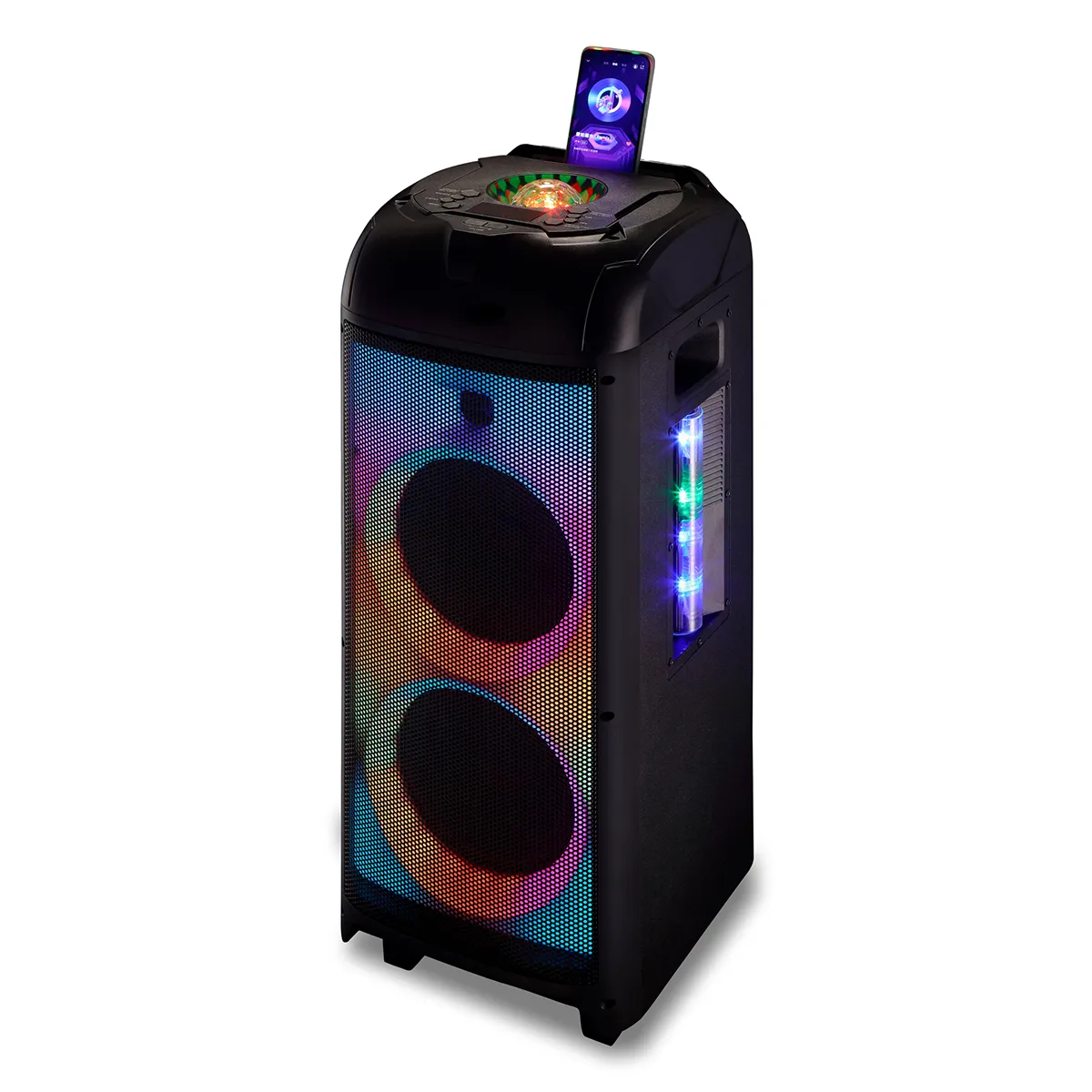 360° Portable Bluetooth Speaker With LED Party Lighting