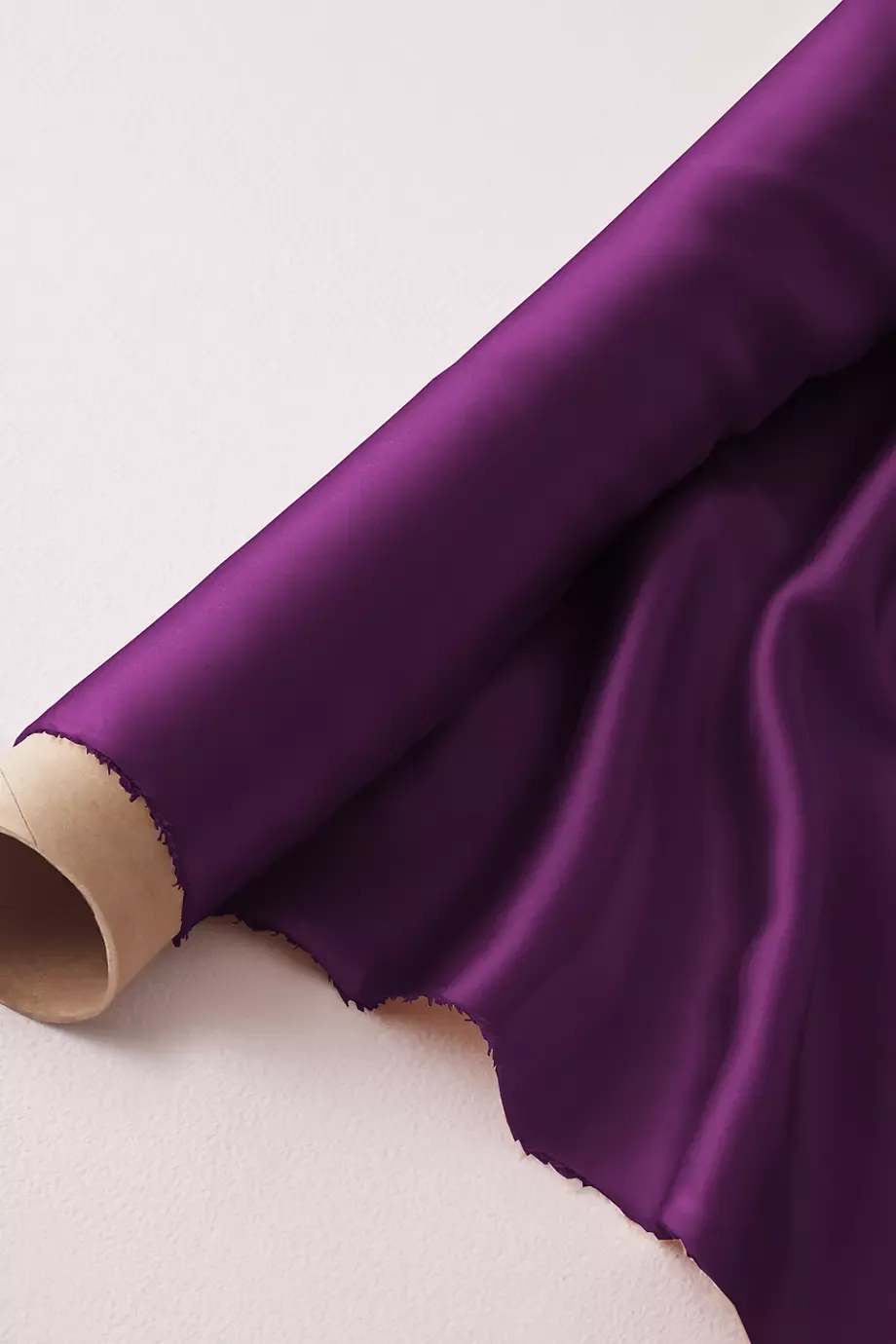 Charmeuse Fabric By The Yard in Plum Size: 2YD David's Bridal