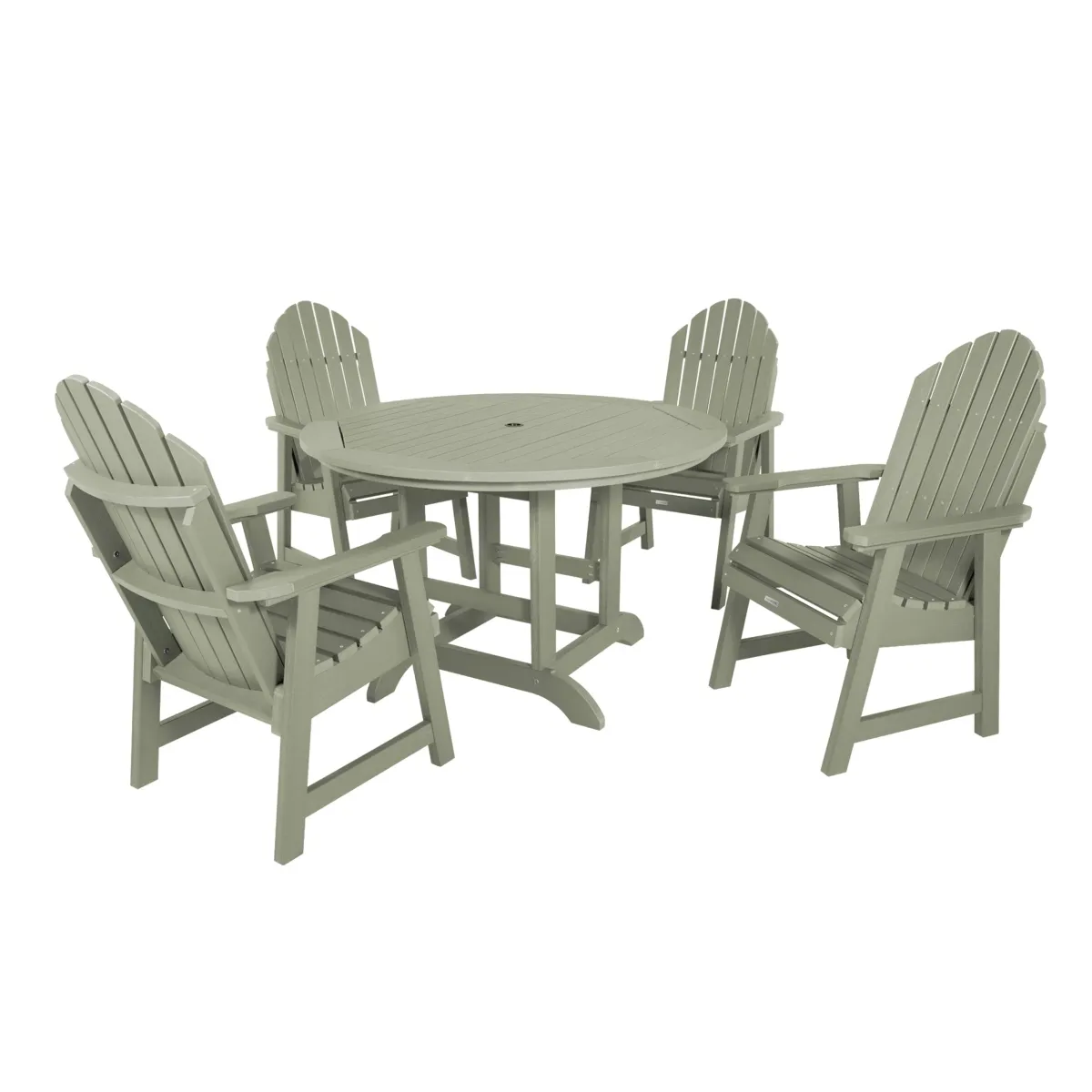 Hamilton 5pc 48in Round Dining Set - Dining Height