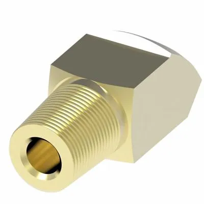 Weatherhead By Danfoss Inverted Flare 45 Male Elbow Brass